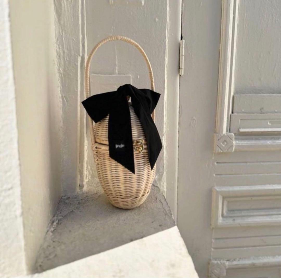 一度のみ使用】GIRLISH ガーリッシュ jingle どんぐりラタンバッグ