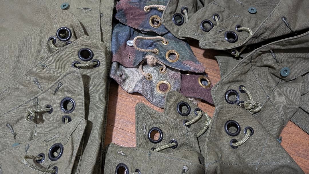 希少 ノルウェー軍幕テント 4枚フルセット キャンプ カモ2