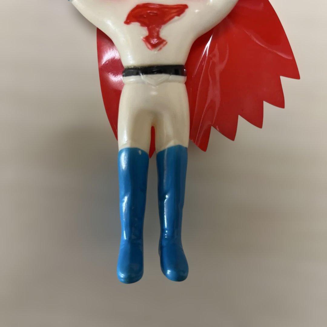 ⚠️レア ガッチャマン ミニサイズシリーズ 大鷲の健 ソフビ 当時物 亀