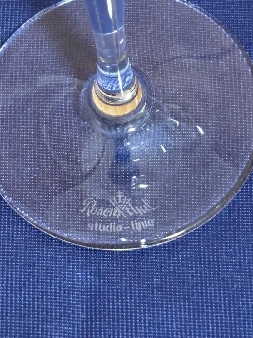 希少】ドイツ ローゼンタール ワイングラスセット 蓮花 - メルカリ