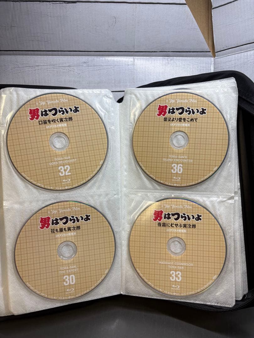 男はつらいよ　4kデジタル修復版　DVD 17枚