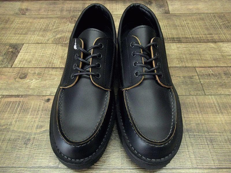 専用 ダナー ブローガン 茶芯 モカシン レザー シューズ 黒 25.5 ②
