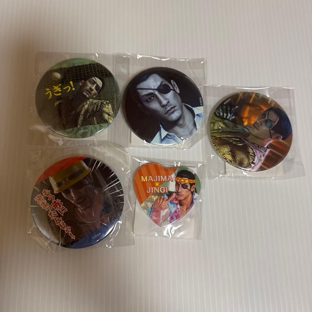 龍が如く』真島吾朗 誕生日記念くじ缶バッジまとめ2 - メルカリ