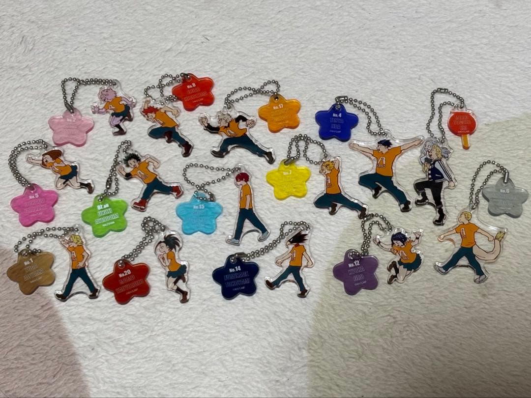 僕のヒーローアカデミア 文化祭 アクリルチャーム まとめ売り 梅田ロフト会場】 ◇商品情報◇ ・トレーディング文化祭アクリル