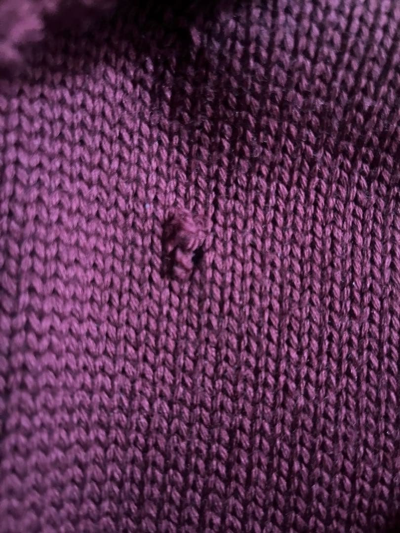 プラダ PRADA スキッパーニット 赤 メンズ ボルドー - メルカリ