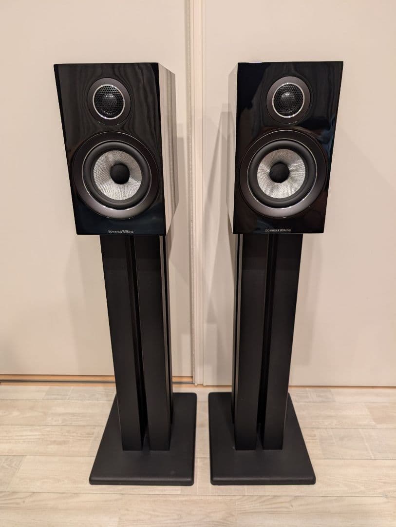K114　B&W 707 S2 スピーカー ブックシェルフスピーカー 707S2/B ピアノブラック [2本 /2ウェイ