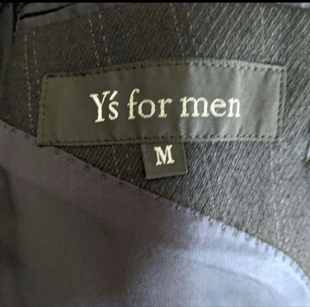 極美品【Y's for men】ワイズ ダブル スーツ ウール 冬 大きめ 黒