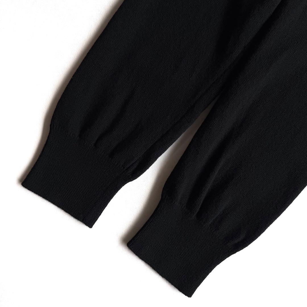 《美品》 21aw コムデギャルソン シャツ ニット クルーネック ブラック M