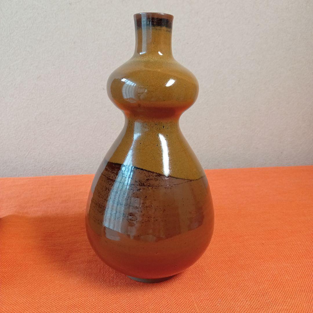 茶陶器 花入れ 宗家高取焼 十二代高取八山 作 共箱