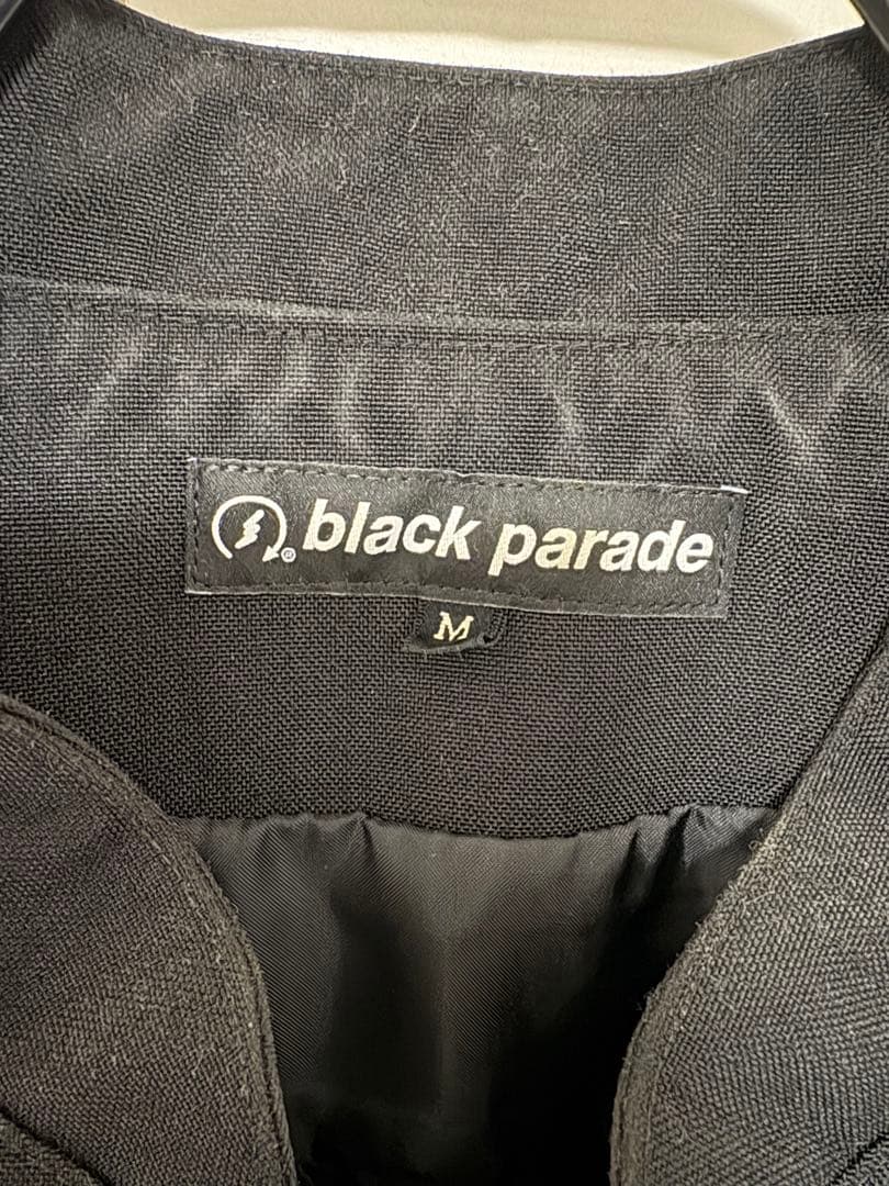 BLACKPARADE スタンドカラーコーデュラスパンベスト Mサイズ - メルカリ
