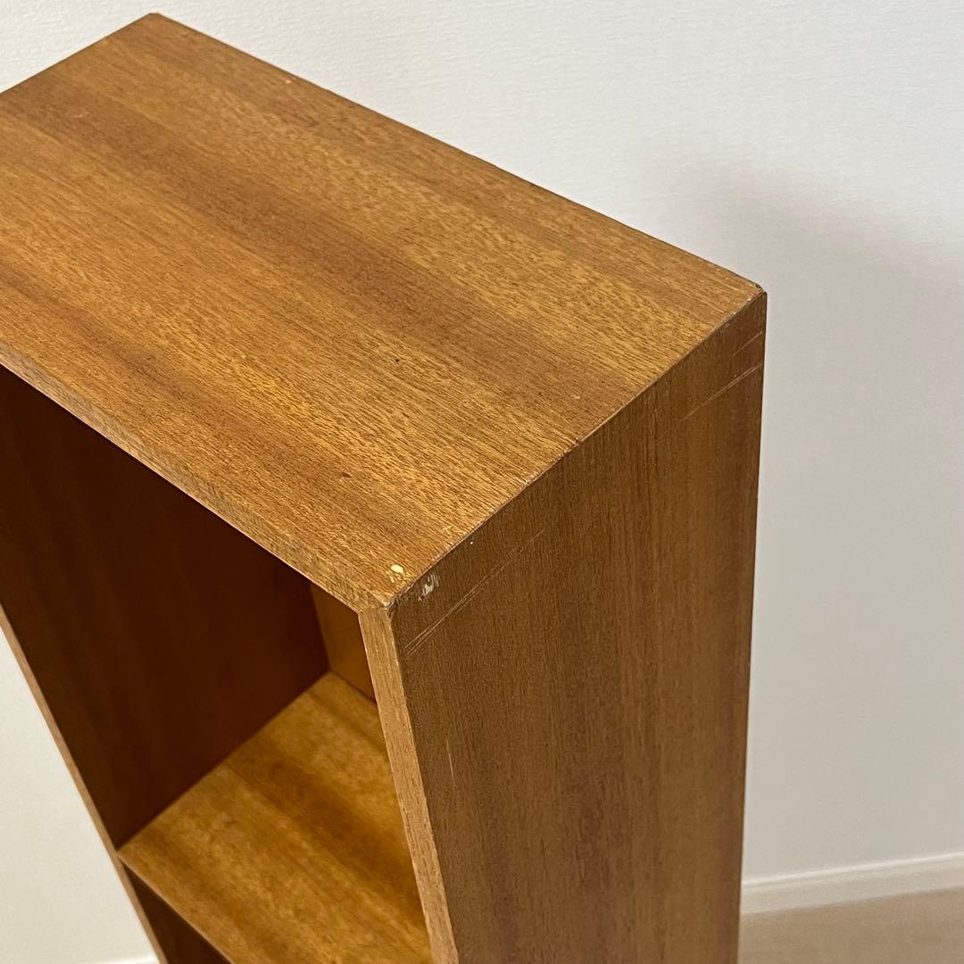 そ102)和製ヴィンテージ 無垢材 本棚 ラック 無印良品風 ナチュラル家具