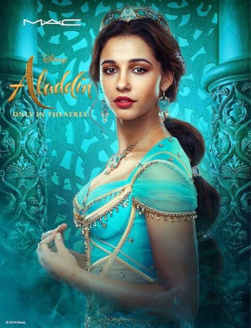 実写版映画のアラジン ジャスミンのピーコックドレス 衣装 仮装