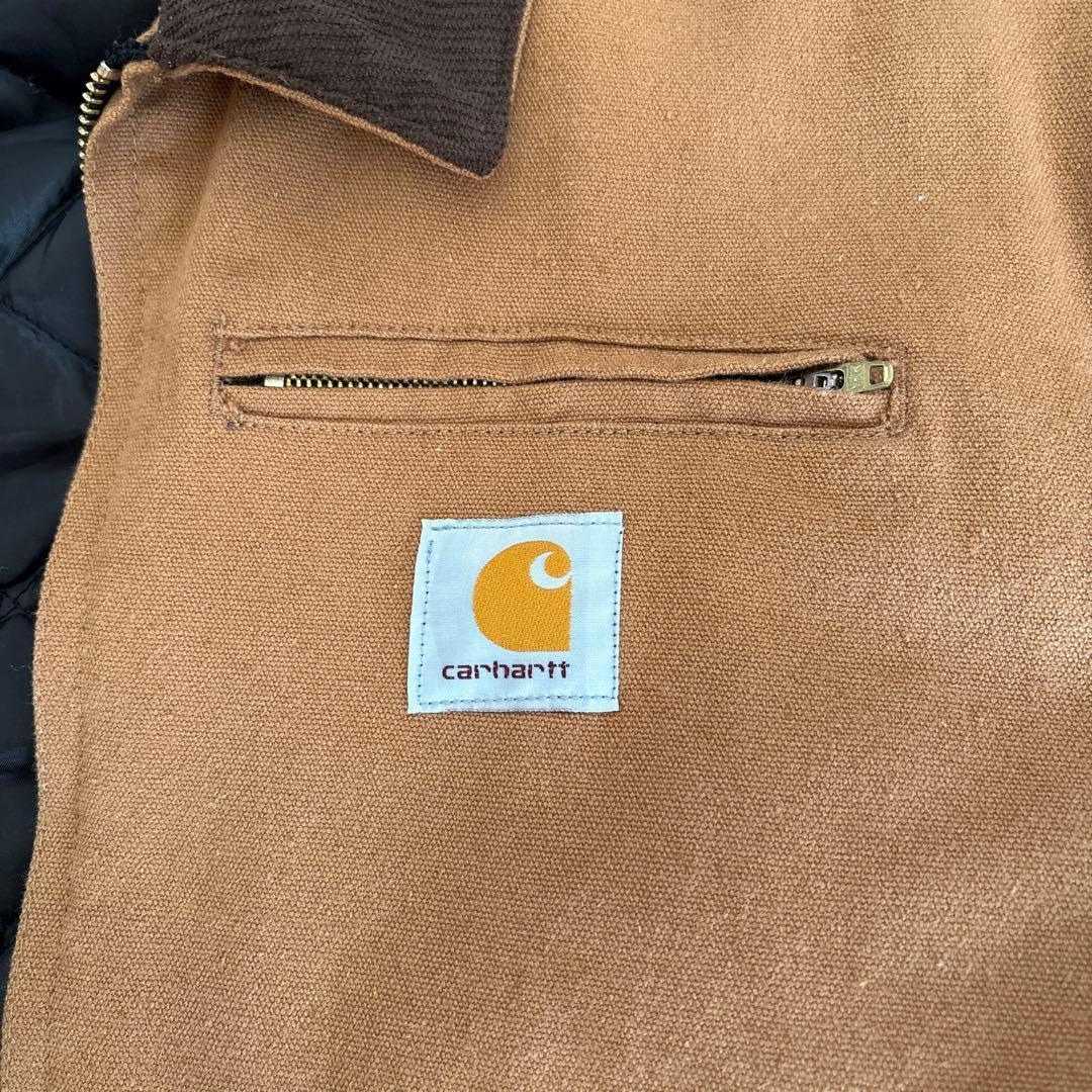 Carhartt カーハート デトロイトジャケットコート ブラウン サイズM