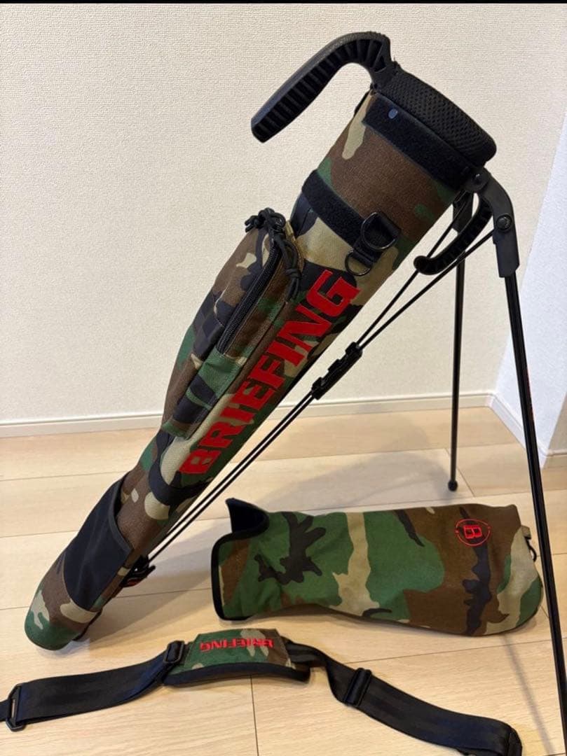BRIEFING GOLF ブリーフィングゴルフセルフ スタンドキャリーWLカモ