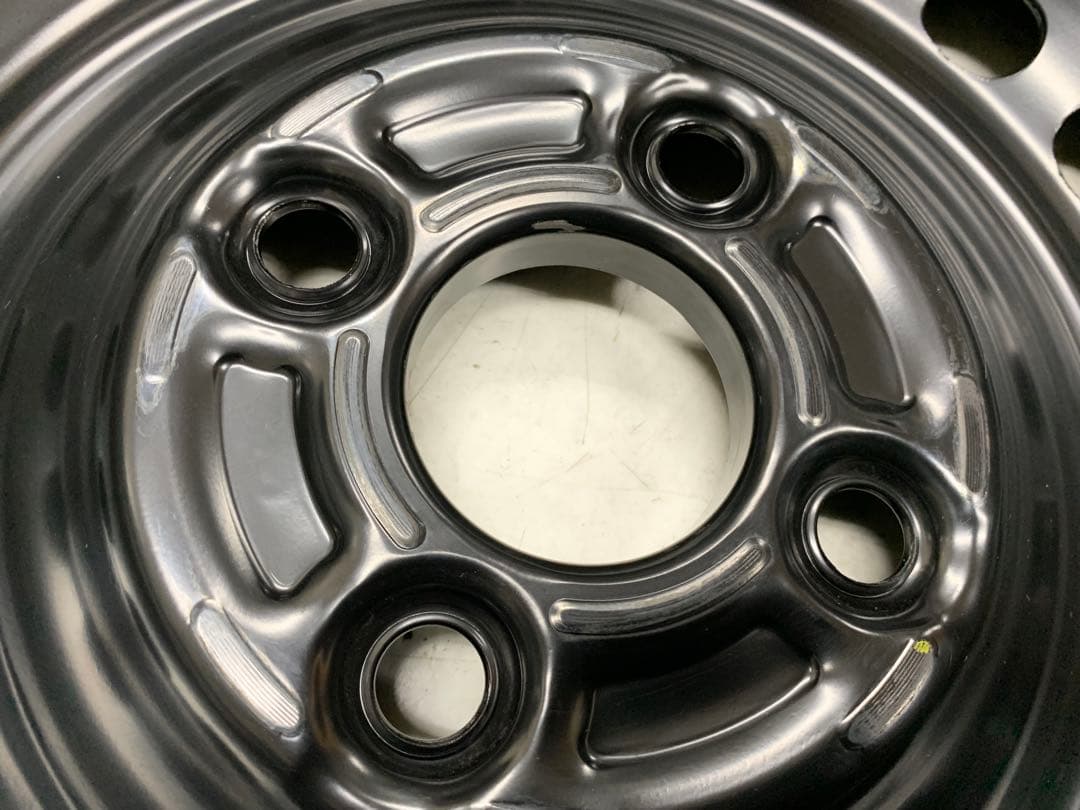 新車外し★N-BOX　N-ワゴン　14×4.5J　4H100　＋40　4本価格