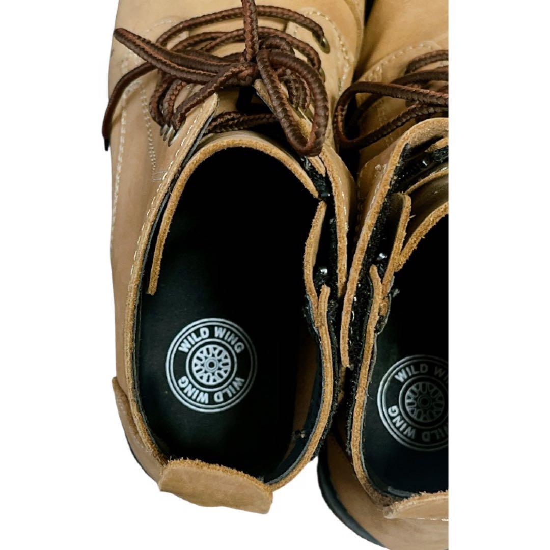 【極美品】ワイルドウィング ライディングブーツ スワロー 25.5cm 厚底