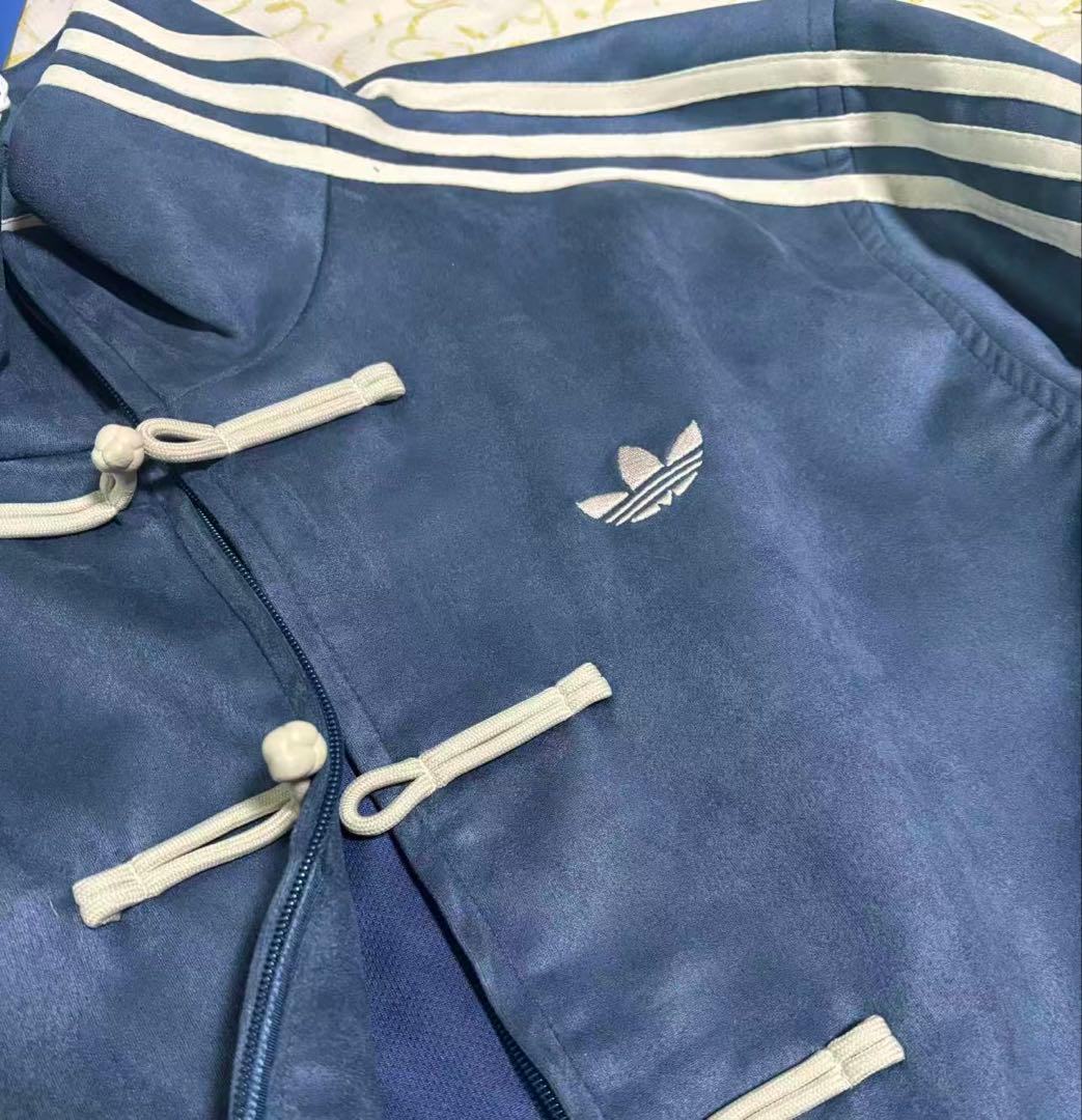 adidas アディダス 中国限定 巳年チャイナトラックジャケット ネイビー