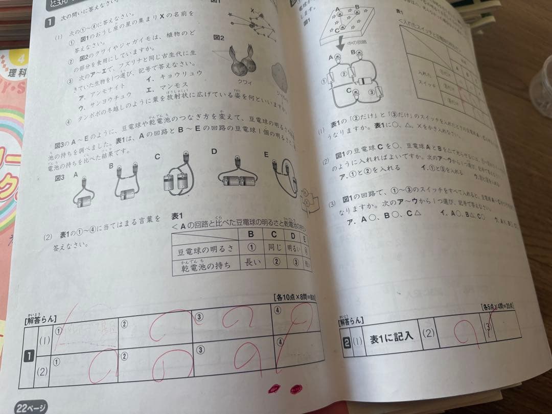 2020年度 サピックス小学4年 理科セット 中学受験 - メルカリ