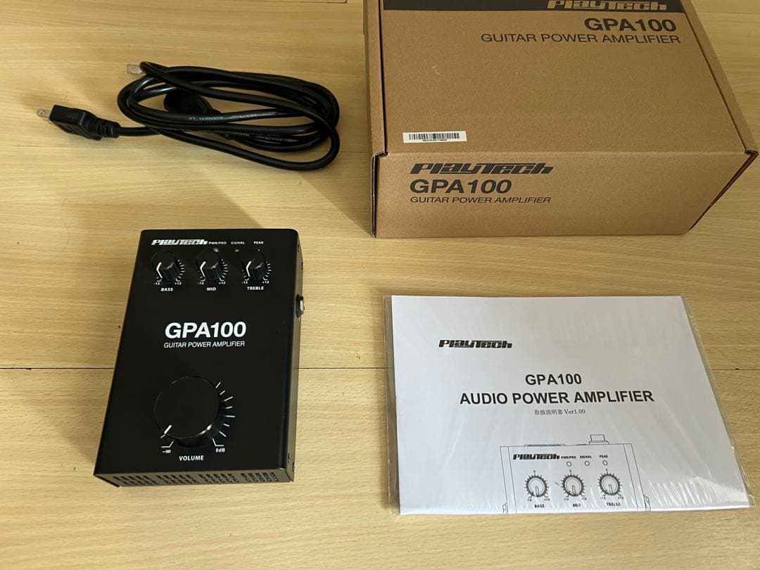 GPA100 ペダル型パワーアンプ PLAYTECH プレイテック ペダル型パワーアンプ 190W 4Ω おすすめ 安い