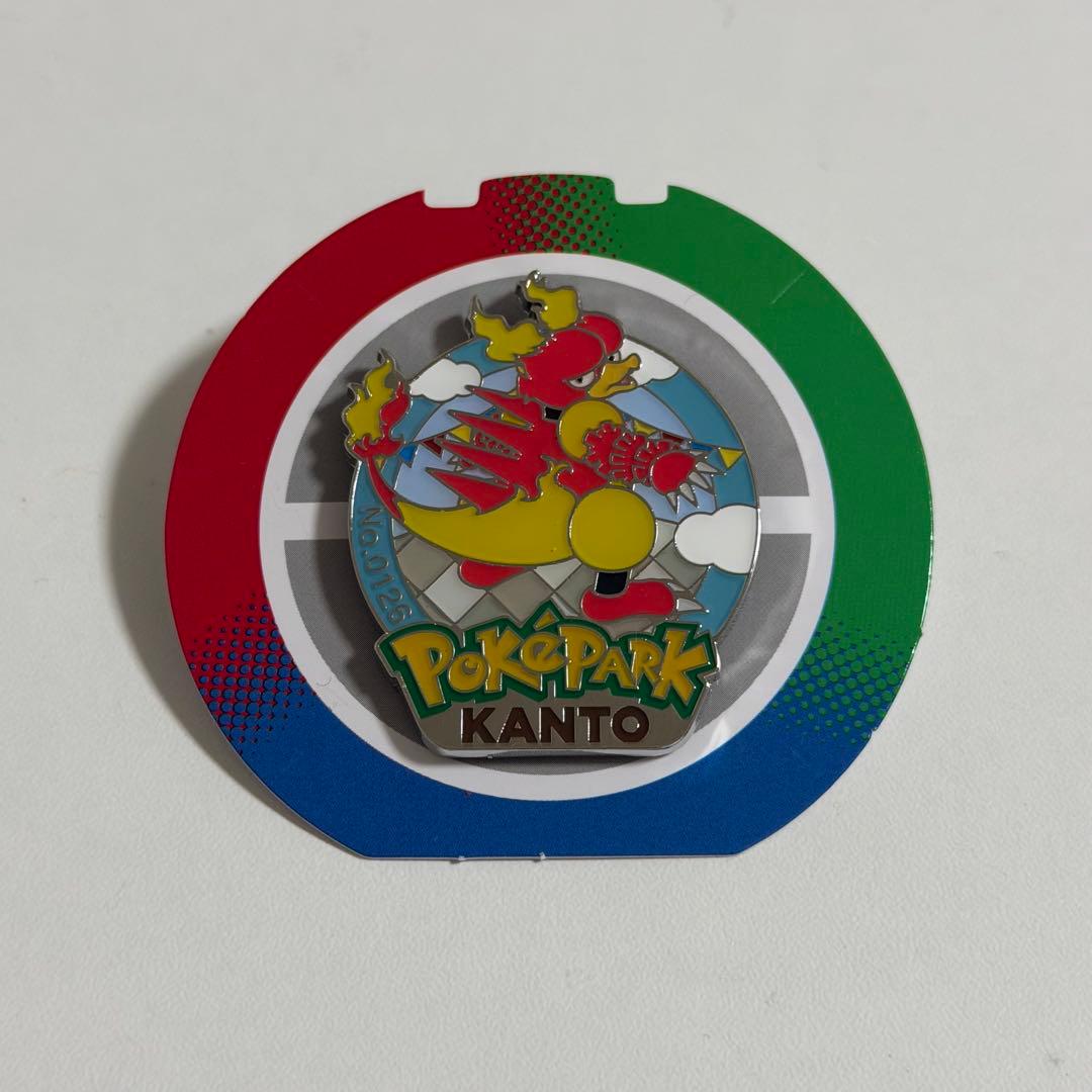 ポケモン ポケパーク カントー 限定 ピンバッジ ピンズ ブーバー