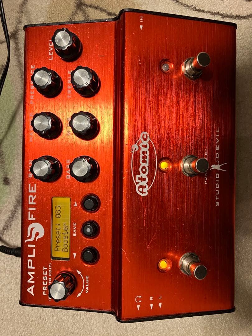 【説明必読】Atomic AMPLIFIRE ギターエフェクター【ジャンク】 説明必読】Atomic AMPLIFIRE ギターエフェクター【ジャンク】