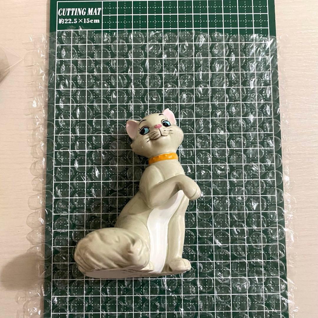 レア！ダッチェス おしゃれキャット ディズニー 陶器 置物 フィギュア