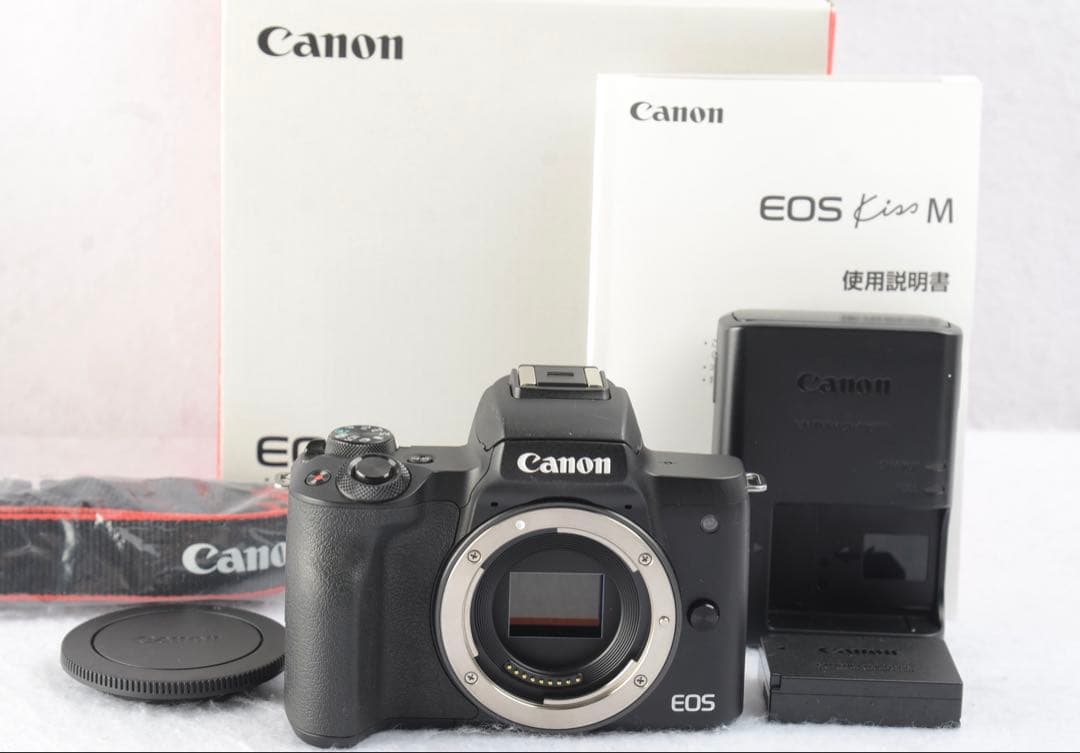 ■ 美品 ■ Canon EOS Kiss M ボディ 708-029 Amazon.co.jp: Canon EOS Kiss M, Black Body : Electronics