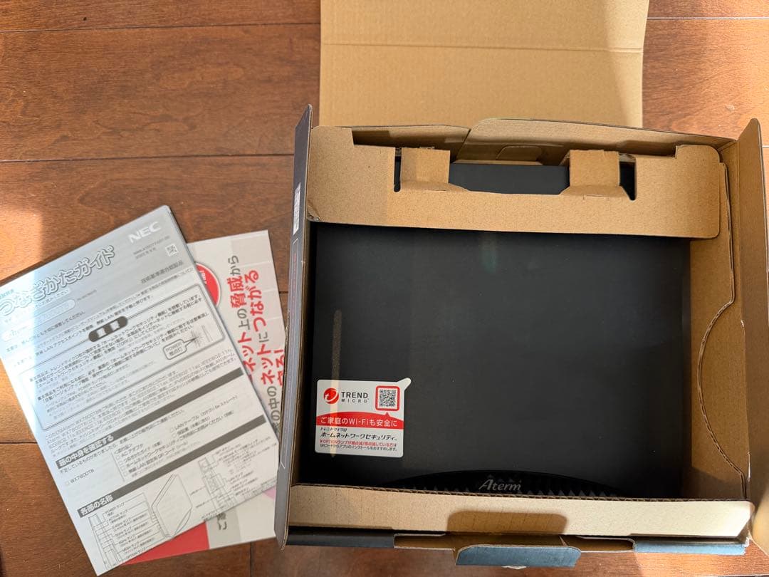 NEC 無線LANルーター Aterm PA-WX7800T8 NEC Wi-Fi 【ゆずにゃんさん
