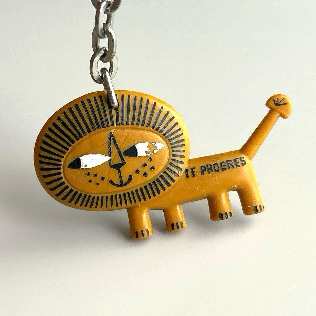 フレンチキーホルダー LE PROGRES ライオン