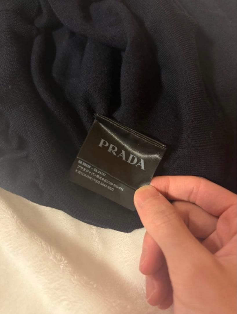 PRADA タートルネック モックネック ニット セーター archive - メルカリ