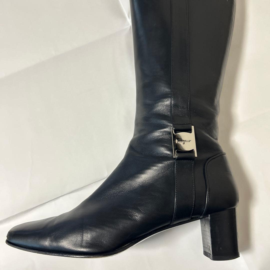 フェラガモ　ロングブーツ　25.5cm