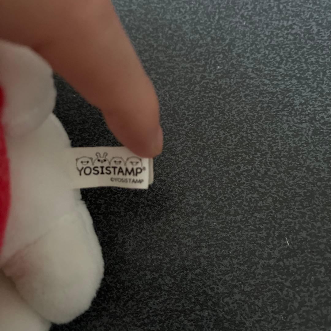 ヨッシースタンプ ウサギ ぬいぐるみ ハート LINEスタンプ マスコット