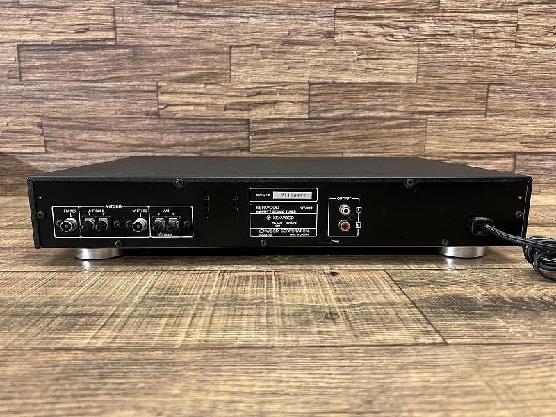 現状渡し 定価59, ケンウッド KT-V990 ステレオ チューナーの通販はau
