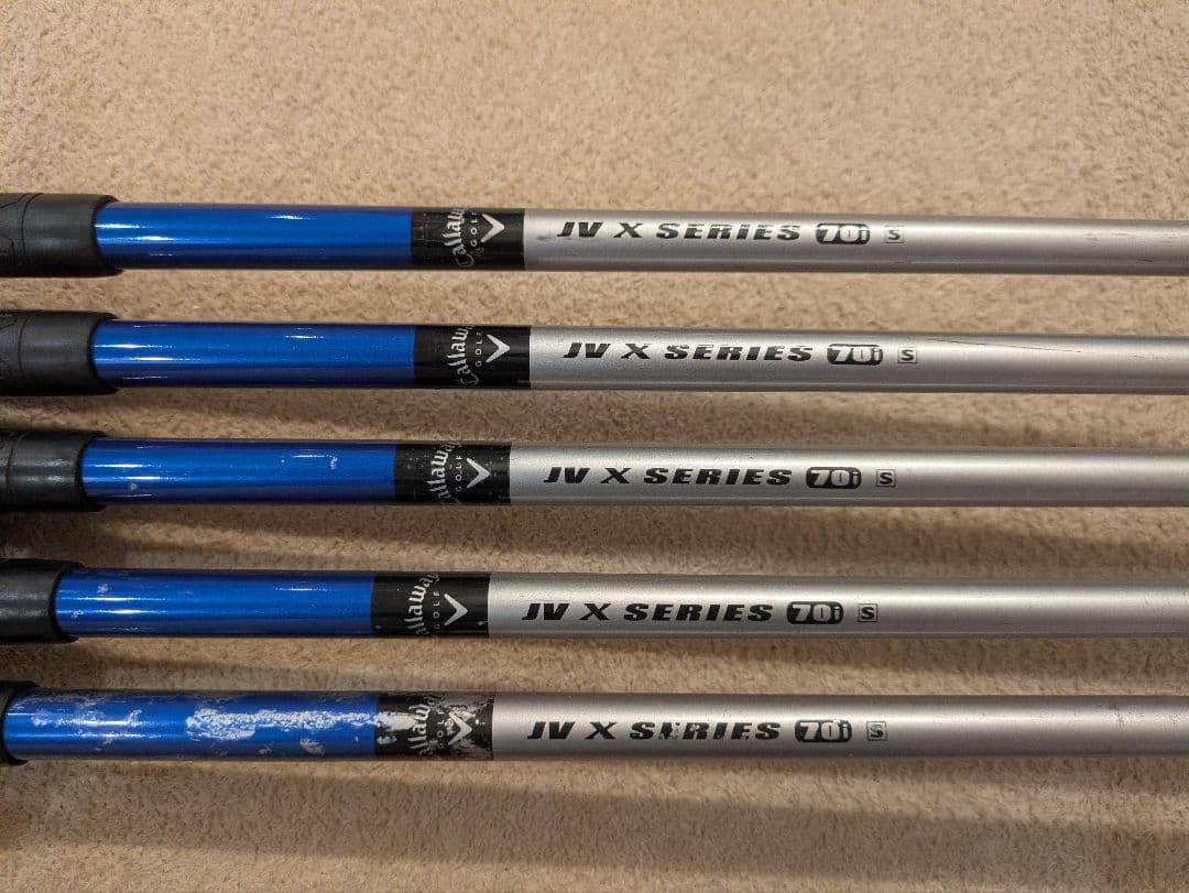 名器】Callaway キャロウェイ X-18 9本アイアンセット S JV - メルカリ