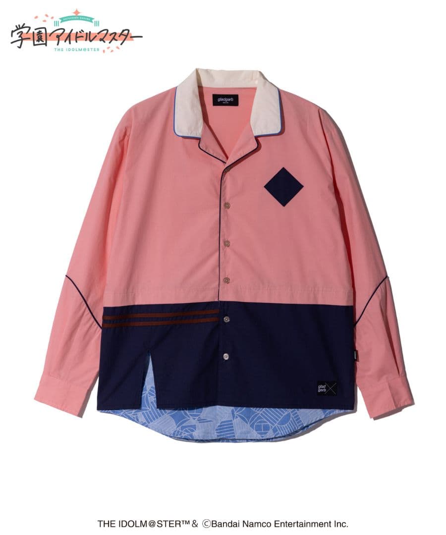 学マス 花海咲季 glamb gladgarb サキシャツ 学園アイドルマスター×gladgarb 第三弾が登場！花海咲季をモチーフと