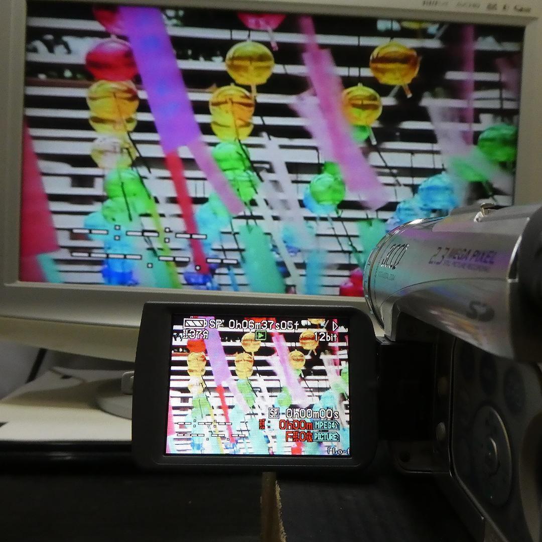 美品・動作良好 パナソニックNV-GS200 MiniDVビデオ ダビングに最適