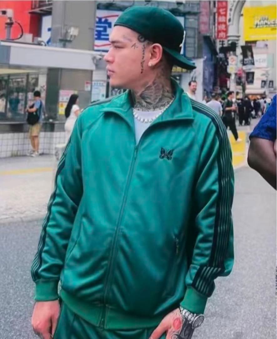 needles ニードルス トラックジャケット YZERR着用モデル - メルカリ