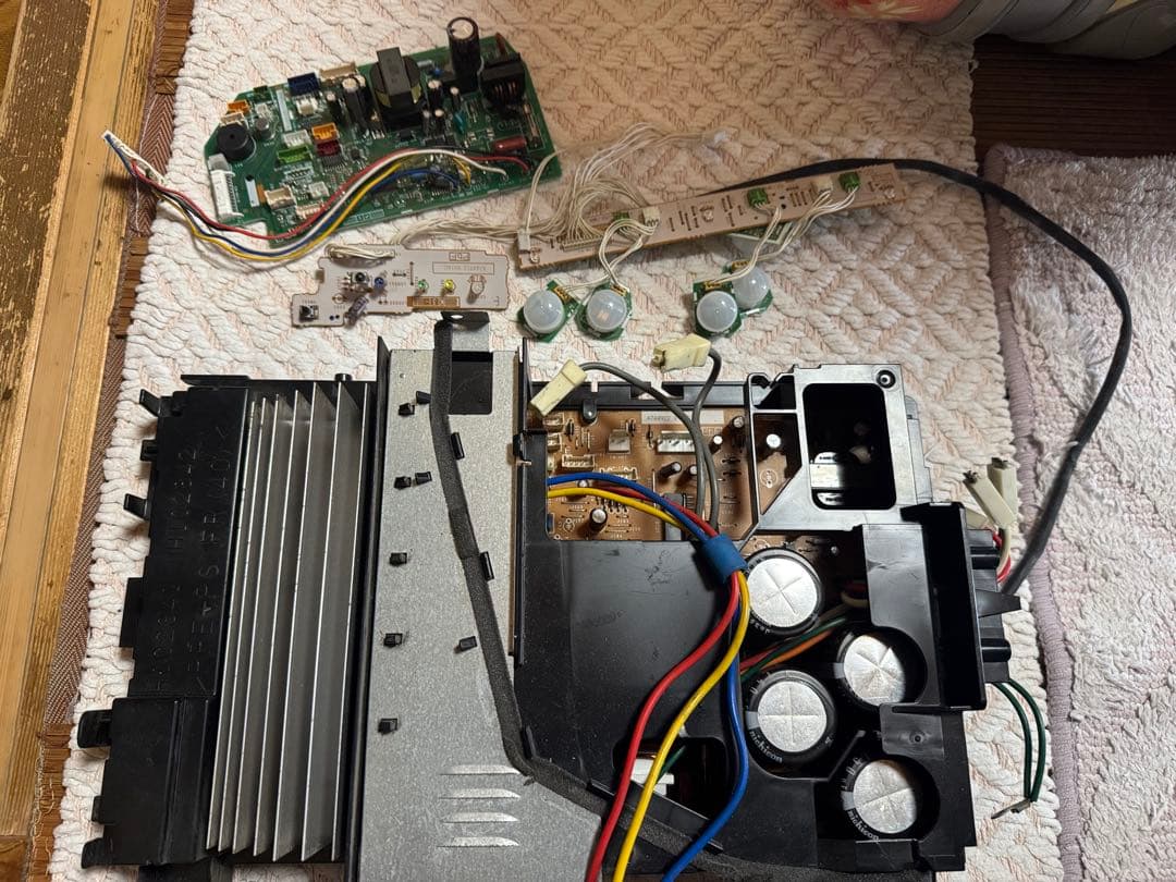 ナショナル、パナソニック CS-40RJX2 内機外機 電装基板 一式 ジャンク