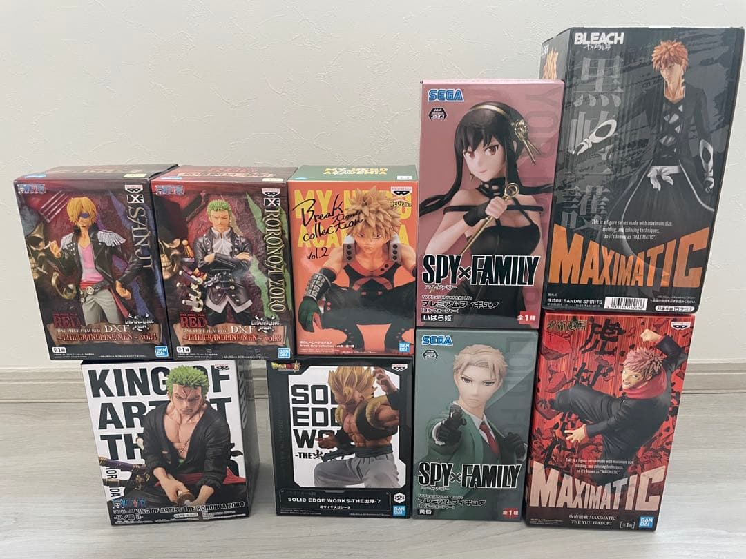 アニメキャラクター フィギュアセット - メルカリ