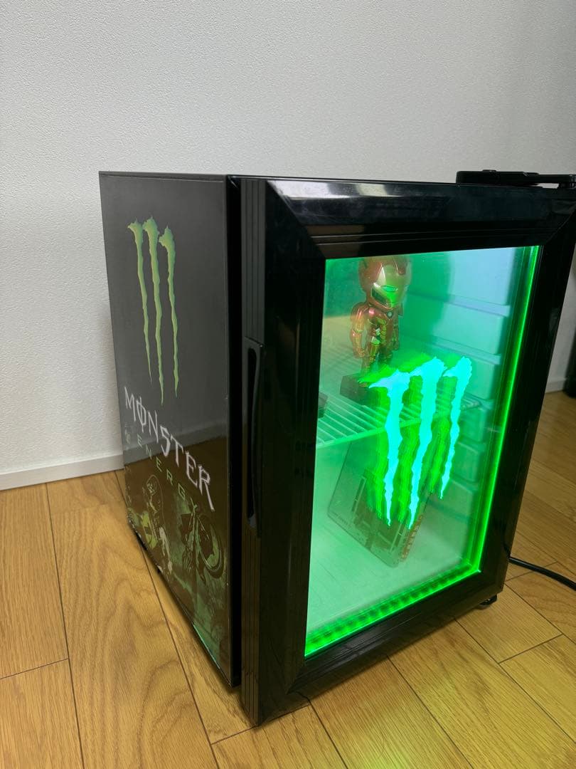 美品】モンスターエナジー 冷蔵庫 MONSTER ENERGY - メルカリ