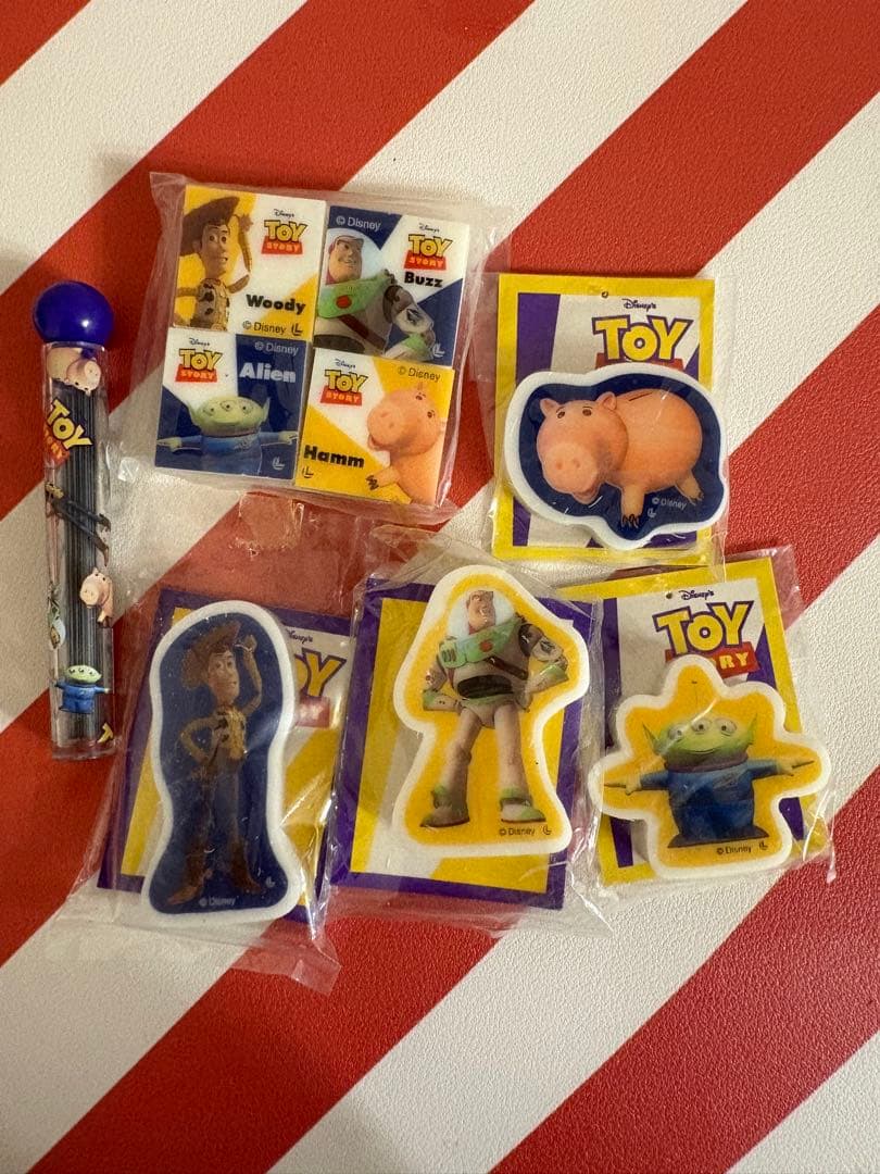 トイストーリー 消しゴムシャーペンの芯セット/ビンテージ uni（三菱鉛筆） シャーペン 三菱鉛筆 カラー芯シャープ トイ