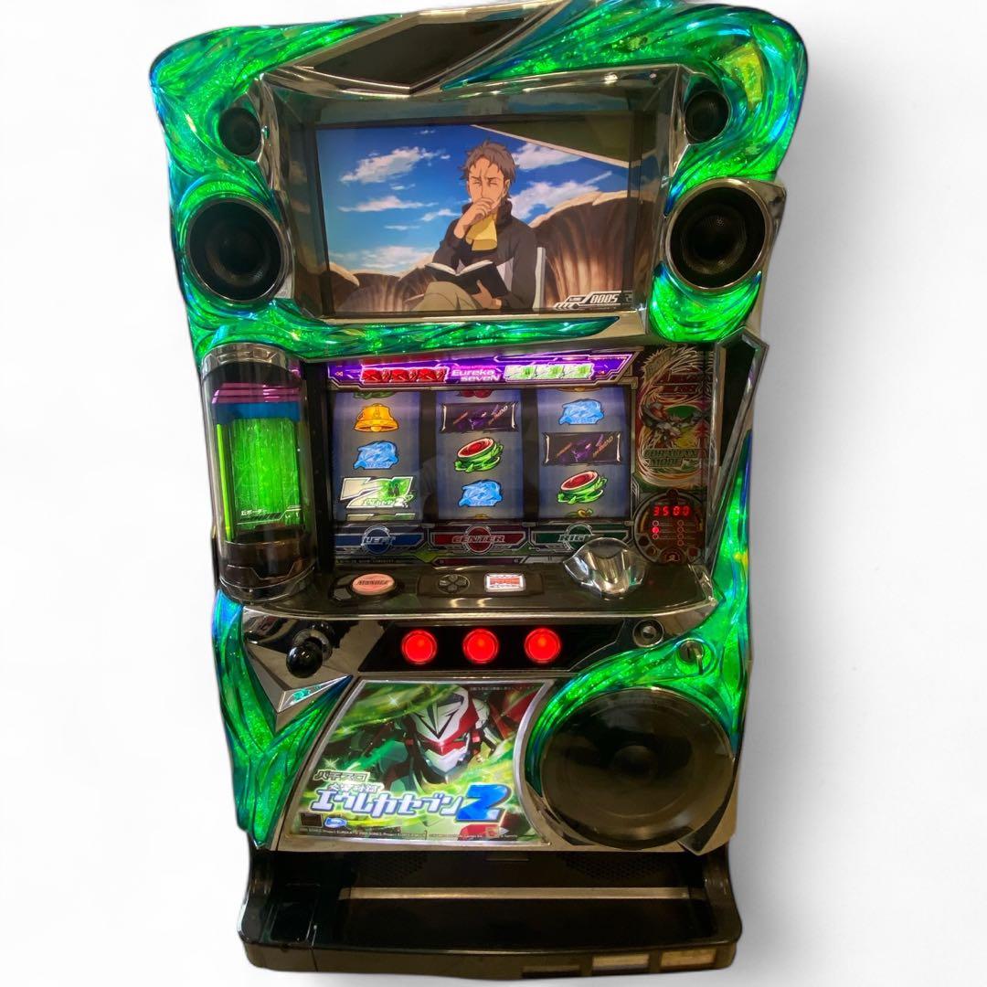 ⭐️交響詩編エウレカセブン2 伝説名機スロット実機　レス パチスロ実機 コイン不要 パチスロ交響詩篇エウレカセブン2 コインレス