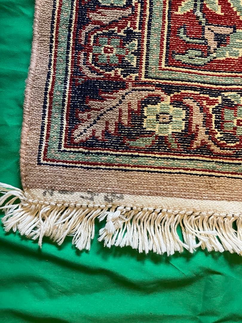 ペルシャ絨毯 ウール 130cm×77.5cm