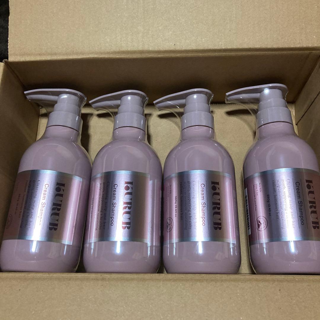 サ*ー様 KURUB クリームシャンプー　4本 楽天市場】【公式】KURUB クリームシャンプー クーラブ ノンシリコン