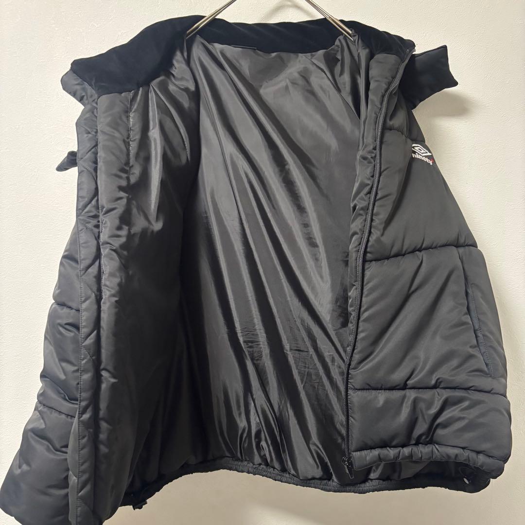未使用級✨アンブロ×9090 中綿 ダウンジャケット コラボ ブラック M