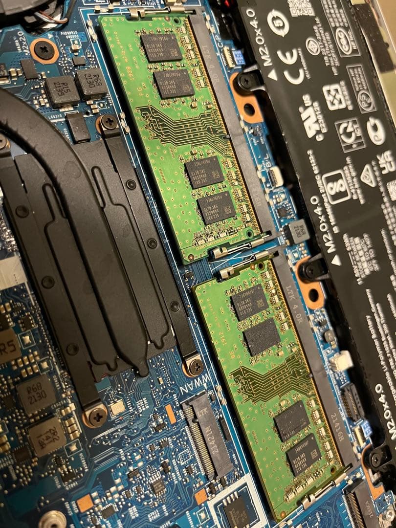 T3 SAMSUNG 8GB2枚 16GB PC4 BIOSチェック✓