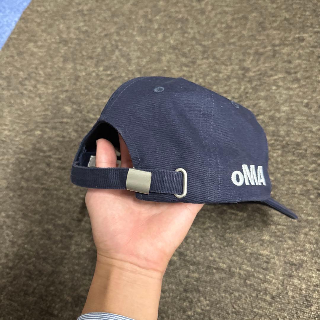 oMA キャップ ネイビー - メルカリ