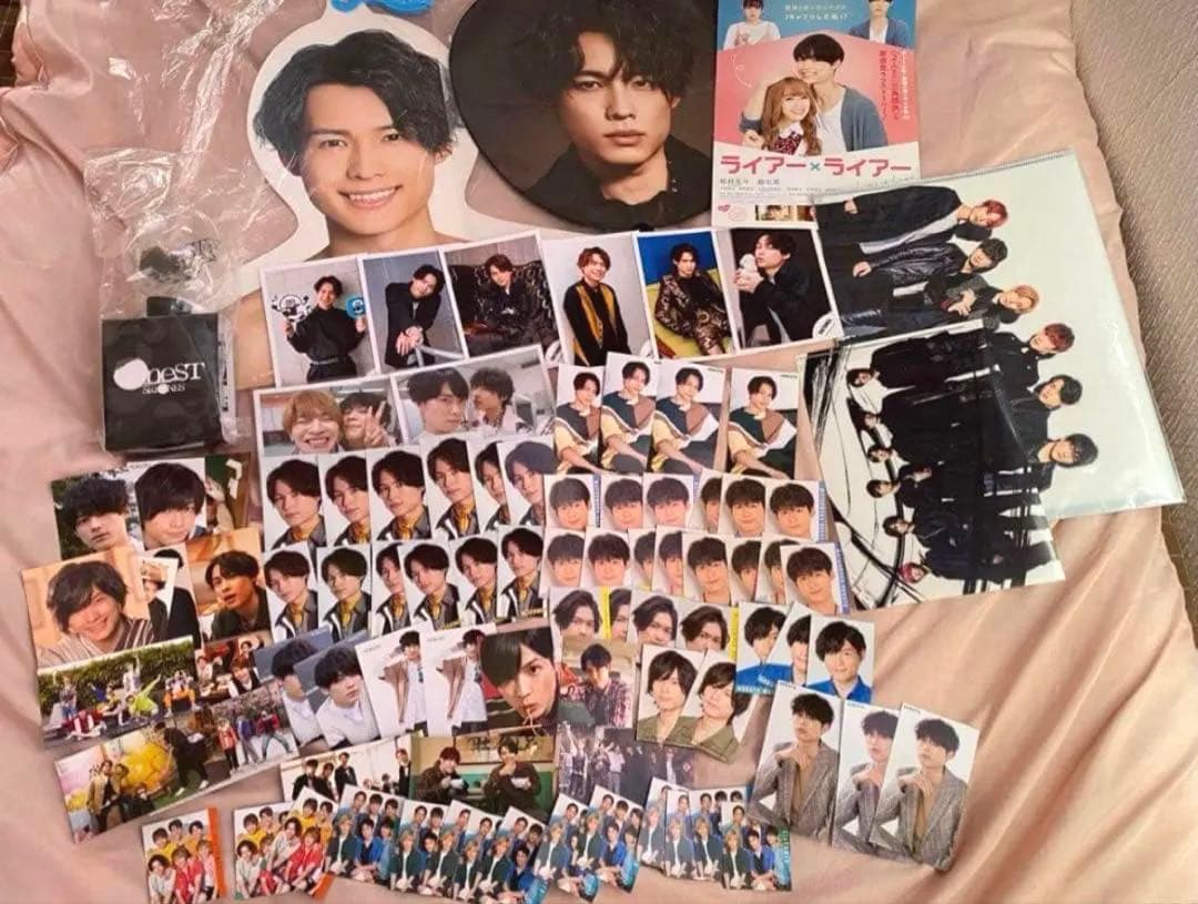 SixTONES 松村北斗 グッズまとめ売り エロハン うちわ 公式写真 - メルカリ