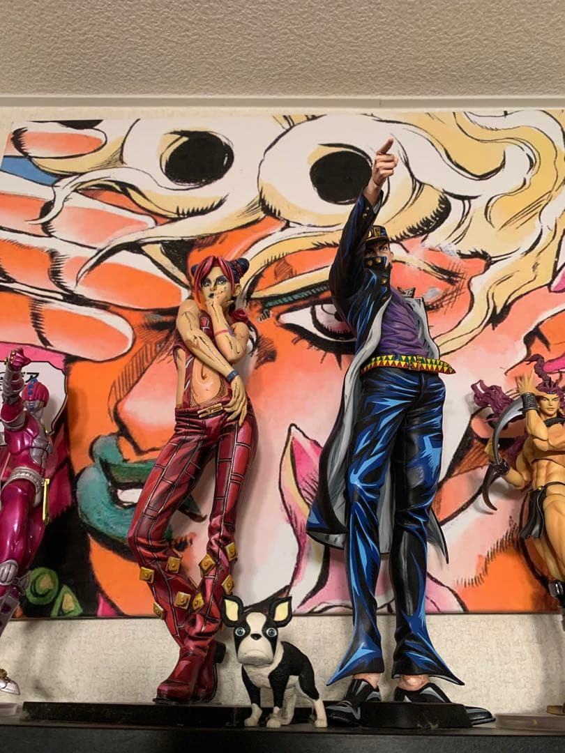 ジョジョの奇妙な冒険　空条承太郎　空条徐倫 ジョジョ ストーンオーシャン』空条承太郎（第6部）の可動フィギュアが