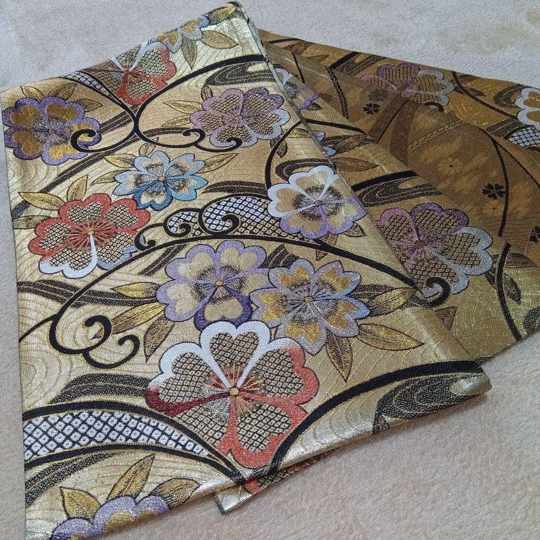 プロフ様専用品物 2点まとめ依頼【袋帯 佐賀錦 和装小物 正絹 帯 成人